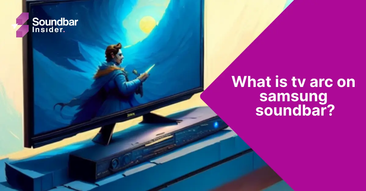 What is tv arc on samsung soundbar?